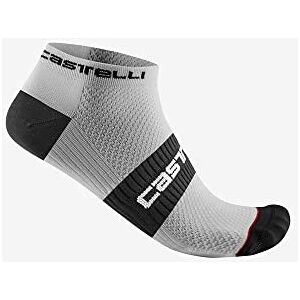 CASTELLI 4523091-001 LOWBOY 2 SOCK Men's Socks WHITE BLACK M CASTELLI 4523091-001 LOWBOY 2 SOCK Men's Socks WHITE BLACK M
