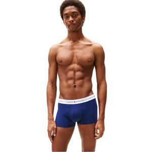 Tommy Hilfiger Men’s 3 Pack Trunks with Logo Waistband, Multicolor (Prpy Nvy/Util Sage/Newsprint), XL Tommy Hilfiger Men’s 3 Pack Trunks with Logo Waistband, Multicolor (Prpy Nvy/Util Sage/Newsprint), XL