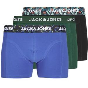 JACK & JONES Men's Jacwest Solid Trunks 3 Pack, Black, S (Pack of 3) JACK & JONES Men's Jacwest Solid Trunks 3 Pack, Black, S (Pack of 3)