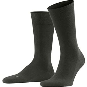 FALKE Men's Sensitive London M So Cotton With Soft Tops 1 Pair Socks, Green Military 7826, 5.5-8 FALKE Men's Sensitive London M So Cotton With Soft Tops 1 Pair Socks, Green Military 7826, 5.5-8