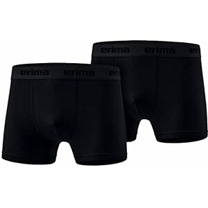 Erima Men's 2-Pack Basic Boxer Shorts, black, M Erima Men's 2-Pack Basic Boxer Shorts, black, M