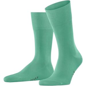 FALKE Men's Tiago M So Fil D'Écosse Cotton Plain 1 Pair Socks, Turquoise Oceangreen 7506, 8.5-9.5 FALKE Men's Tiago M So Fil D'Écosse Cotton Plain 1 Pair Socks, Turquoise Oceangreen 7506, 8.5-9.5
