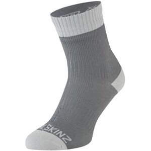 SEALSKINZ Unisex Waterproof Warm Weather Ankle Length Socks, Grey, S UK SEALSKINZ Unisex Waterproof Warm Weather Ankle Length Socks, Grey, S UK