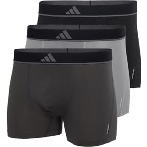 adidas Men's Herren Unterwäsche Boxershorts 3er Pack-Trunk (3pk) -Active Micro Flex Eco Underwear, 907 Assorted 2, M adidas Men's Herren Unterwäsche Boxershorts 3er Pack-Trunk (3pk) -Active Micro Flex Eco Underwear, 907 Assorted 2, M