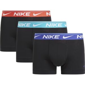 Nike Trunk 3PK Underwear, Blk-DSTY CCTS/PCNTE RD/DP Night, L Men Nike Trunk 3PK Underwear, Blk-DSTY CCTS/PCNTE RD/DP Night, L Men
