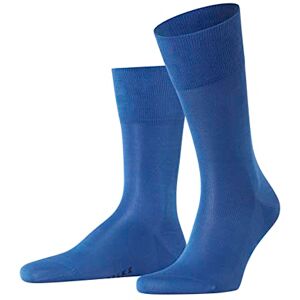 FALKE Men's Tiago M So Fil D'Écosse Cotton Plain 1 Pair Socks, Blue Sapphire 6055, 7-8 FALKE Men's Tiago M So Fil D'Écosse Cotton Plain 1 Pair Socks, Blue Sapphire 6055, 7-8
