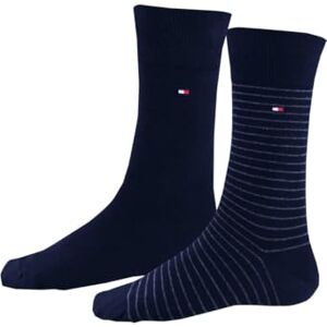 Tommy Hilfiger Mens Classic CLSSC SOCK, Navy, 9-11 UK Tommy Hilfiger Mens Classic CLSSC SOCK, Navy, 9-11 UK