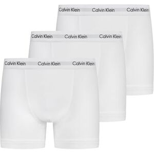 Calvin Klein Men’s 3 Pack Trunks Underwear, White (White), M Calvin Klein Men’s 3 Pack Trunks Underwear, White (White), M