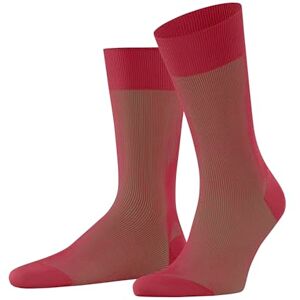 FALKE Men's Fine Shadow M So Cotton Patterned 1 Pair Socks, Red Peony 8059, 10-11 FALKE Men's Fine Shadow M So Cotton Patterned 1 Pair Socks, Red Peony 8059, 10-11
