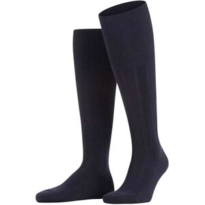 FALKE Men's Lhasa Rib M Kh Wool Cashmere Long Plain 1 Pair Knee-High Socks, Blue Dark Navy 6375, 5.5-8 FALKE Men's Lhasa Rib M Kh Wool Cashmere Long Plain 1 Pair Knee-High Socks, Blue Dark Navy 6375, 5.5-8