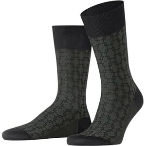 FALKE Men's Artwork Tie M So Cotton Patterned 1 Pair Socks, Black 3000, 10-11 FALKE Men's Artwork Tie M So Cotton Patterned 1 Pair Socks, Black 3000, 10-11