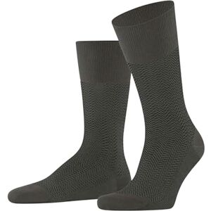 FALKE Men's Airport M So Wool Cotton Plain 1 Pair Socks, Green Military 7826 Herringstripe, 8.5-11 FALKE Men's Airport M So Wool Cotton Plain 1 Pair Socks, Green Military 7826 Herringstripe, 8.5-11