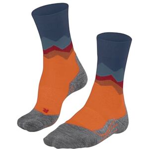 FALKE Men's TK2 Explore M So Wool Thick Anti-Blister 1 Pair Hiking Socks, Blue Enzian 6570 Crest, 9.5-10.5 FALKE Men's TK2 Explore M So Wool Thick Anti-Blister 1 Pair Hiking Socks, Blue Enzian 6570 Crest, 9.5-10.5