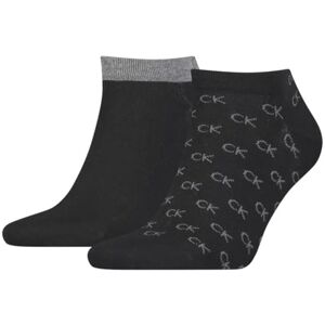 Calvin Klein mens All Over CK Logo Men's Liner Socks 2 pack Sneaker, Black, 43/46 Calvin Klein mens All Over CK Logo Men's Liner Socks 2 pack Sneaker, Black, 43/46