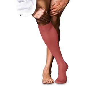 FALKE Men's No. 10 M KH Cotton Long Plain 1 Pair Knee-High Socks, Red (Lobster 8862), 7-8 FALKE Men's No. 10 M KH Cotton Long Plain 1 Pair Knee-High Socks, Red (Lobster 8862), 7-8