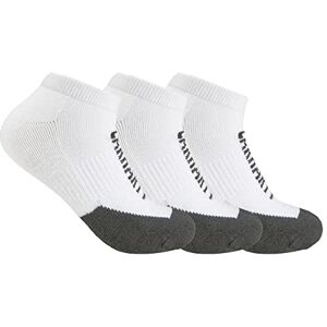 Carhartt Men's Force Midweight Logo Low Cut Sock 3 Pack, White, X-Large (Pack of 3) Carhartt Men's Force Midweight Logo Low Cut Sock 3 Pack, White, X-Large (Pack of 3)