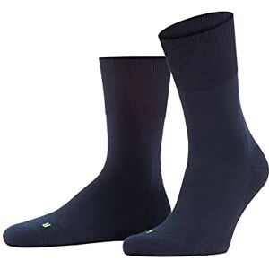 FALKE Unisex Run U So Cotton Plain 1 Pair Socks, Blue Marine 6120, 11-12.5 FALKE Unisex Run U So Cotton Plain 1 Pair Socks, Blue Marine 6120, 11-12.5