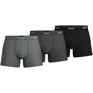 Boss Men's 3-Pack Cotton Boxer Brief, Multi Grey/Charcoal/Black, XL (Pack of 3) Boss Men's 3-Pack Cotton Boxer Brief, Multi Grey/Charcoal/Black, XL (Pack of 3)