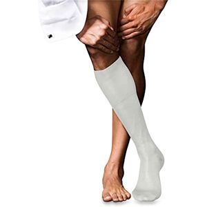 FALKE Men's No. 4 M Kh Silk Long Plain 1 Pair Knee-High Socks, White Off-White 2040, 7-8 FALKE Men's No. 4 M Kh Silk Long Plain 1 Pair Knee-High Socks, White Off-White 2040, 7-8