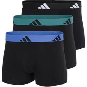 adidas Men's Trunk (3pk) Active Flex Cotton Underwear (Pack of 3), XXL adidas Men's Trunk (3pk) Active Flex Cotton Underwear (Pack of 3), XXL