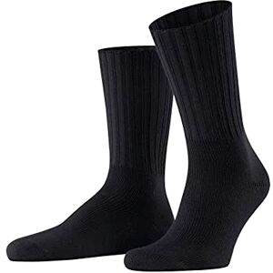 FALKE Men's Nelson M So Wool Plain 1 Pair Socks, Black 3000, 5.5-8 FALKE Men's Nelson M So Wool Plain 1 Pair Socks, Black 3000, 5.5-8