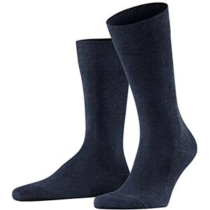 FALKE Men's Family M So Sustainable Cotton Plain 1 Pair Socks, Blue Navy Melange 6127, 11.5-14 FALKE Men's Family M So Sustainable Cotton Plain 1 Pair Socks, Blue Navy Melange 6127, 11.5-14