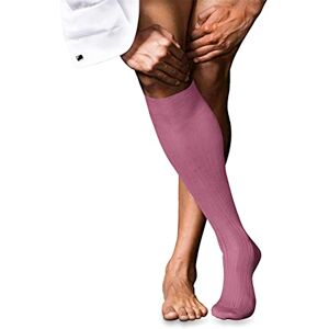FALKE Men's No. 10 M Kh Cotton Long Plain 1 Pair Knee-High Socks, Red Rose 8680, 7-8 FALKE Men's No. 10 M Kh Cotton Long Plain 1 Pair Knee-High Socks, Red Rose 8680, 7-8
