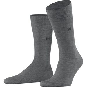 Burlington Men's Leeds M So Cotton Wool Plain 1 Pair Socks, Grey Dark 3070, 6.5-11 Burlington Men's Leeds M So Cotton Wool Plain 1 Pair Socks, Grey Dark 3070, 6.5-11