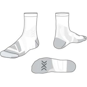 X-SOCKS ® Bike Expert Crew Pro High Performance Cycling Socks Unisex White 42-44 X-SOCKS ® Bike Expert Crew Pro High Performance Cycling Socks Unisex White 42-44