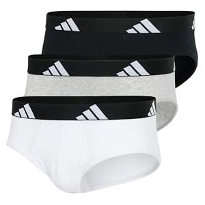 adidas Men's Herren Unterwäsche Slip 3er Pack-Brief (3pk) -Active Flex Cotton Underwear, Assorted_4am001, S (Pack of 3) adidas Men's Herren Unterwäsche Slip 3er Pack-Brief (3pk) -Active Flex Cotton Underwear, Assorted_4am001, S (Pack of 3)
