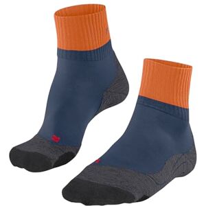 FALKE Men's TK2 Explore Short M Sso Wool Thick Anti-Blister 1 Pair Hiking Socks, Blue Enzian 6570, 8-9 FALKE Men's TK2 Explore Short M Sso Wool Thick Anti-Blister 1 Pair Hiking Socks, Blue Enzian 6570, 8-9
