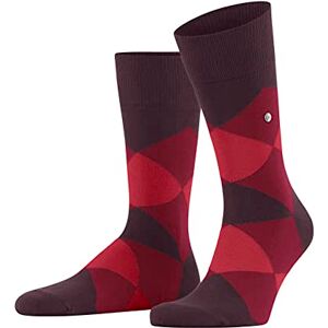 Burlington Men's Clyde M So Cotton Patterned 1 Pair Socks, Red Claret 8375, 6.5-11 Burlington Men's Clyde M So Cotton Patterned 1 Pair Socks, Red Claret 8375, 6.5-11