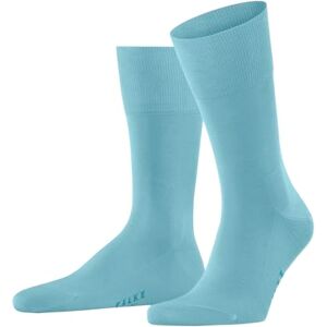 FALKE Men's Tiago M So Fil D'Écosse Cotton Plain 1 Pair Socks, Turquoise Key Largo 6852, 10-11 FALKE Men's Tiago M So Fil D'Écosse Cotton Plain 1 Pair Socks, Turquoise Key Largo 6852, 10-11
