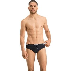 Puma Men's Logo Men's Swimming Brief Swim Briefs Not Applicable, Black, X-Small Puma Men's Logo Men's Swimming Brief Swim Briefs Not Applicable, Black, X-Small
