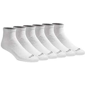 Dickies Men's Dri-tech Moisture Control Quarter Socks, Available in M-XXL (6, 12, 18, White (6 Pairs), Medium (Pack of 6) Dickies Men's Dri-tech Moisture Control Quarter Socks, Available in M-XXL (6, 12, 18, White (6 Pairs), Medium (Pack of 6)