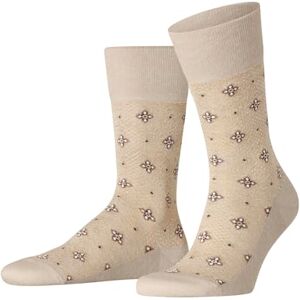FALKE Men's Mosaic Floor M So Linen Cotton Patterned 1 Pair Socks, Beige Creme 2050, 10-11 FALKE Men's Mosaic Floor M So Linen Cotton Patterned 1 Pair Socks, Beige Creme 2050, 10-11