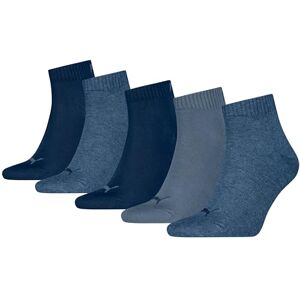 Puma Unisex Plain Quarter, Denim Blue, 12-14 UK Puma Unisex Plain Quarter, Denim Blue, 12-14 UK