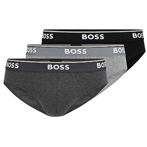 Boss Men's 3-Pack Classic Regular Fit Stretch Briefs, Gray/Charcoal/Black, S (Pack of 3) Boss Men's 3-Pack Classic Regular Fit Stretch Briefs, Gray/Charcoal/Black, S (Pack of 3)
