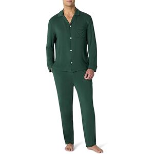 Amazon Essentials x Sofia Grainge Men's Pyjama Set, Dark Green, XXL Amazon Essentials x Sofia Grainge Men's Pyjama Set, Dark Green, XXL