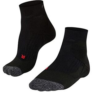 FALKE Men's TE2 Short M Sso Cotton Anti-Blister 1 Pair Tennis Socks, Black 3000, 5.5-7.5 FALKE Men's TE2 Short M Sso Cotton Anti-Blister 1 Pair Tennis Socks, Black 3000, 5.5-7.5