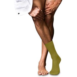 FALKE Men's No. 13 M So Finest Piuma Cotton Plain 1 Pair Socks, Green Vegetal 7471, 10-11 FALKE Men's No. 13 M So Finest Piuma Cotton Plain 1 Pair Socks, Green Vegetal 7471, 10-11