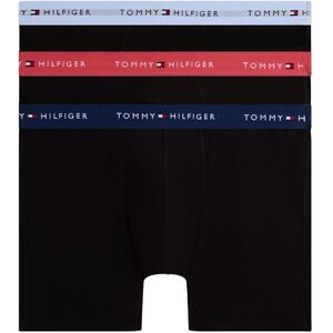 Tommy Hilfiger Men’s 3 Pack Cotton Boxer Briefs, Multicolor (Frs Cran/Swt Blu/Nght Sky), L Tommy Hilfiger Men’s 3 Pack Cotton Boxer Briefs, Multicolor (Frs Cran/Swt Blu/Nght Sky), L