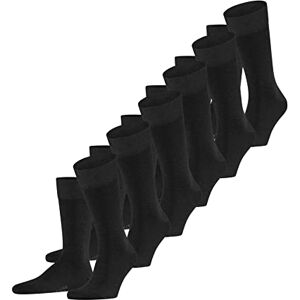 FALKE Men's Happy Multipack M So Cotton Plain 6 Pairs Socks, Grey Anthracite Melange 3080, 8.5-11 FALKE Men's Happy Multipack M So Cotton Plain 6 Pairs Socks, Grey Anthracite Melange 3080, 8.5-11