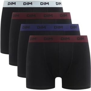 DIM Men's Boxer Mix and Colours Cotton Stretch x4 Black Belt Green/Blue/Red M DIM Men's Boxer Mix and Colours Cotton Stretch x4 Black Belt Green/Blue/Red M