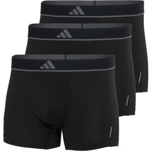 adidas Men's Herren Unterwäsche Boxershorts 3er Pack-Trunk (3pk) -Active Micro Flex Eco Underwear, 000 Black 2, XXL adidas Men's Herren Unterwäsche Boxershorts 3er Pack-Trunk (3pk) -Active Micro Flex Eco Underwear, 000 Black 2, XXL
