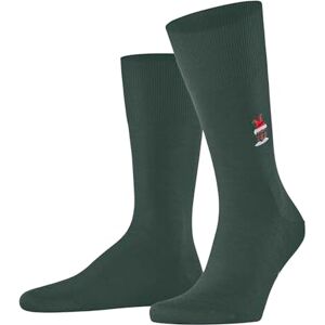 FALKE Men's Airport M So Wool Cotton Plain 1 Pair Socks, Green Hunter 7441 Santa Chimney, 10-11 FALKE Men's Airport M So Wool Cotton Plain 1 Pair Socks, Green Hunter 7441 Santa Chimney, 10-11