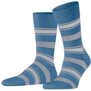 FALKE Men's Marina Stripe M SO Cotton Patterned 1 Pair Socks, Blue (Nautical 6531), 8.5-9.5 FALKE Men's Marina Stripe M SO Cotton Patterned 1 Pair Socks, Blue (Nautical 6531), 8.5-9.5