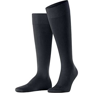 FALKE Men's Energizing Cotton M Kh Thin With Compression 1 Pair Knee-High Socks, Blue Dark Navy 6370, 11.5-12.5 FALKE Men's Energizing Cotton M Kh Thin With Compression 1 Pair Knee-High Socks, Blue Dark Navy 6370, 11.5-12.5