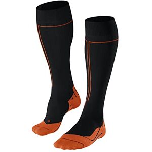 FALKE Men's RU Compression Energy M KH Functional Yarn With Compression 1 Pair Running Socks, Black (Black 3001) Calf circumference W3, 8.5-11 FALKE Men's RU Compression Energy M KH Functional Yarn With Compression 1 Pair Running Socks, Black (Black 3001) Calf circumference W3, 8.5-11