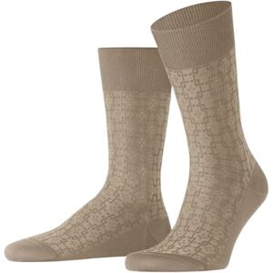 FALKE Men's Artwork Tie M So Cotton Patterned 1 Pair Socks, Beige Nude 4092, 7-8 FALKE Men's Artwork Tie M So Cotton Patterned 1 Pair Socks, Beige Nude 4092, 7-8